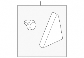 Door trim inner rear right Kia Soul 14-19
