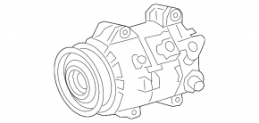 Toyota Camry V70 18-24 2.5 Air Conditioning Compressor