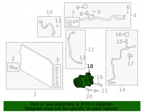 Toyota Camry V70 18-24 2.5 Air Conditioning Compressor
