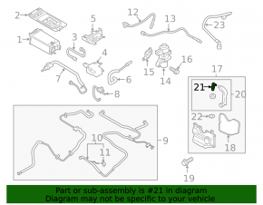 Crankcase Gas Separator Ford Escape 13-19 2.5