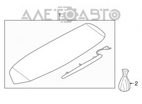 Audi Q3 8U 15-18 Tailgate Spoiler