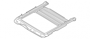 Hatch mechanism frame Ford Flex 09-19