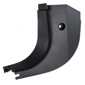 Front pillar trim lower left Ford Fiesta 11-19 black