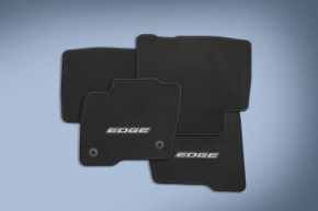 Set of floor mats for Ford Edge 15-24, black cloth