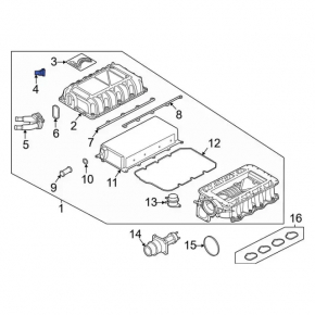 MAP Sensor Ford Explorer 20-24 2.3T
