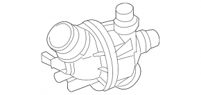 Thermostat housing BMW X3 F25 11-17 N55