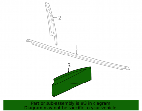 Lower front right door trim for Volkswagen ID.4 23-25