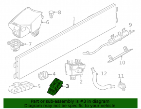 Parking button Nissan Murano 25-26