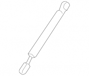 Left hood shock absorber BMW 7 G70 23-26