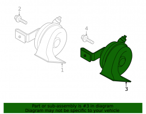 Right signal Mini Cooper Clubman R55 07-14 high