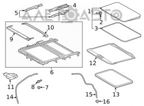 Hatch assembly Toyota Rav4 19-