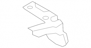Nissan Leaf 13-17 Hood Lock Hook