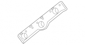 Cadillac XT4 19-23 right upper rear bumper mount