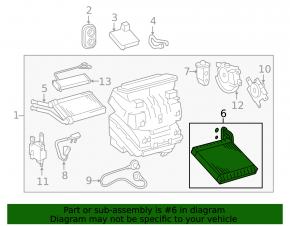Evaporator Toyota Rav4 06-12