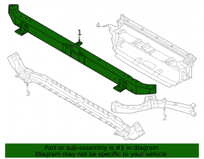 Nissan Murano z53 25-26 TV top bar