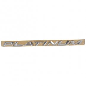 Emblem inscription PLATINUM tailgate Ford Explorer 20-24