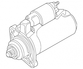Starter VW Jetta 11-14 USA 2.5
