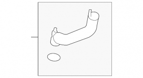 Crankcase Gas Pipe BMW 328i F30 12-18