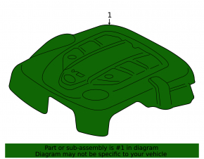 Lexus GS450h Engine Cover 06-11