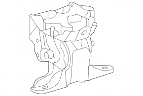 Engine mount left Toyota Sienna 21-25