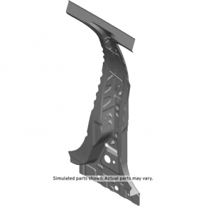 Body pillar central right Chevrolet Volt 11-15 on the body