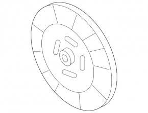Clutch disc manual transmission Subaru Impreza WRX GH 08-14 2.5T ceramic, broken inner spring
