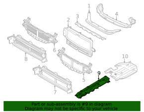 Underbody protection front left Volvo XC90 16-22