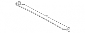 Lower radiator deflector for the Audi E-Tron 19-23
