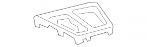 Gearbox shifter lining Toyota Rav4 19-
