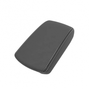 Armrest Jeep Compass 17 - leather, black, brown stitching