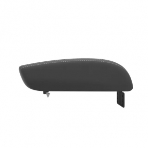Armrest Jeep Compass 17 - leather, black, brown stitching