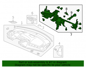 Honda Civic X FC 16-21 Torpedo Reinforcement Pipe