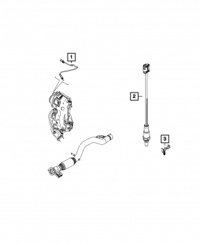 Lambda probe first Jeep Compass 23-25 2.0T