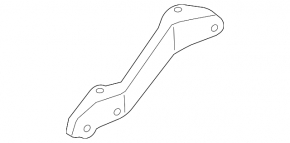 Fastening the battery bracket Lexus NX200t NX300 15-21 to the body