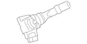 Steering column switch right Toyota Highlander 08-13 type 2