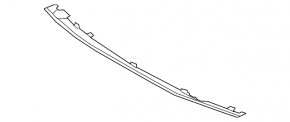Hyundai Venue 20-25 rear bumper lower trim