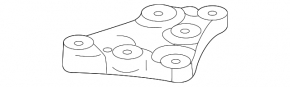 Engine Mount Bracket Left Chevrolet Trax 17-22 LUV