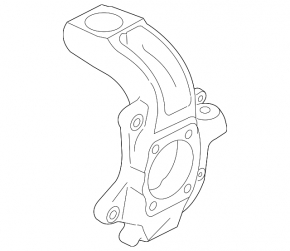 Front left axle Ford Flex 13-19