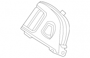 Lincoln Corsair 20-26 Upper Right Steering Wheel Controls