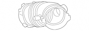 Air duct for manifold Toyota Rav4 19-2.5