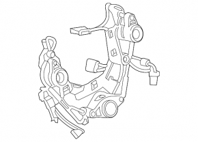 Steering wheel wiring BMW X3 G01 18- without heating