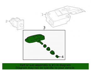 Toyota Camry v70 18-20 Tire Pressure Sensor