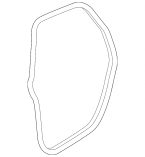 Door seal rear left Audi A6 C7 12-18