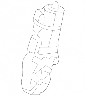 Motor for adjusting the width of the backrest of the passenger seat BMW X5 F15 14-18 with a mechanism