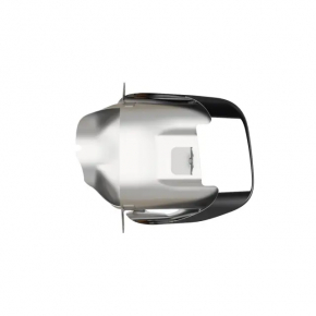 Right muffler tip Jeep Cherokee KL 19-21 chrome