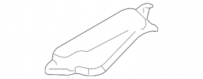 Lexus IS250 06-13 Engine Computer Block Housing Cover