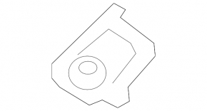 Kia Optima 16-19 Beige Driver's Sun Visor Hook