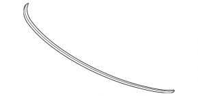 Rear window molding Kia Optima 11-15