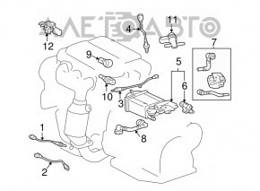 Lexus ES300 ES330 Front Second Lambda Probe