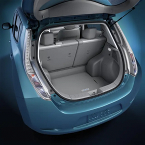 Trunk carpet Nissan Leaf 13-17 gray